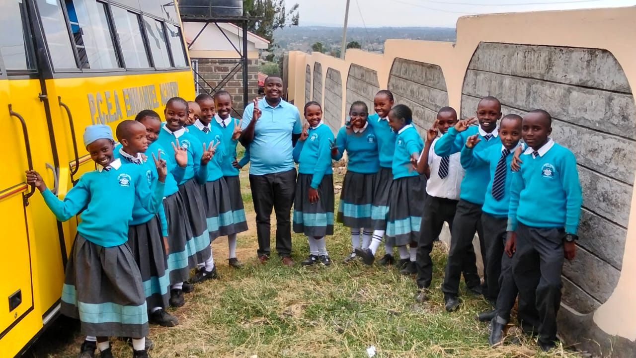 Students learning in classroom